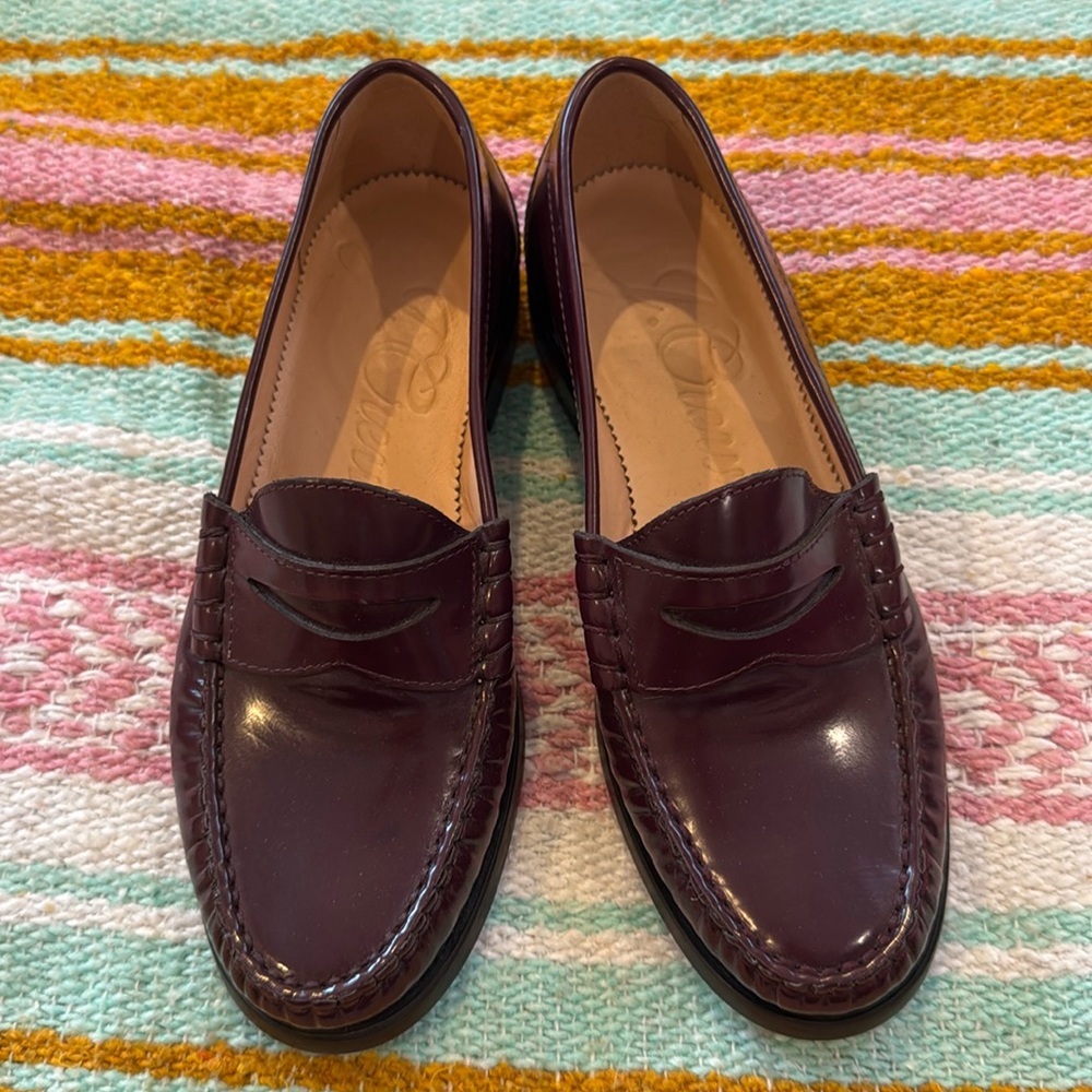 COPY - J Crew leather loafers like new size 5